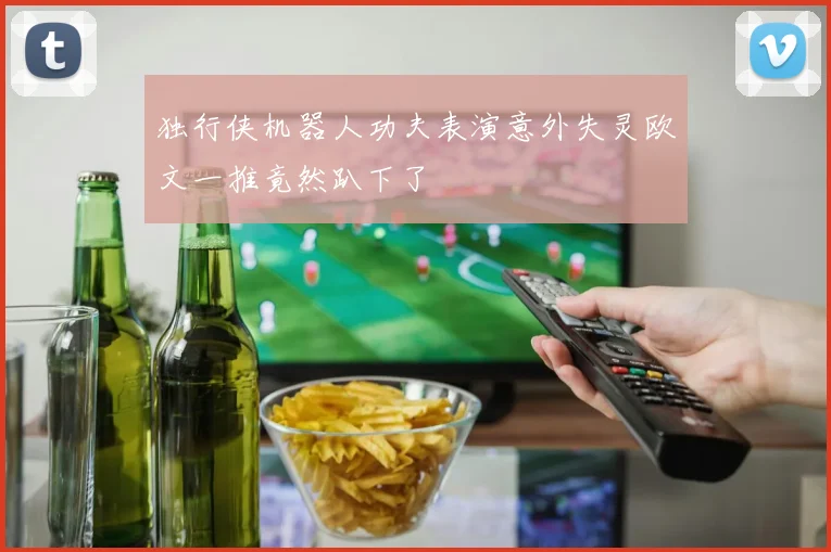 独行侠机器人功夫表演意外失灵欧文一推竟然趴下了